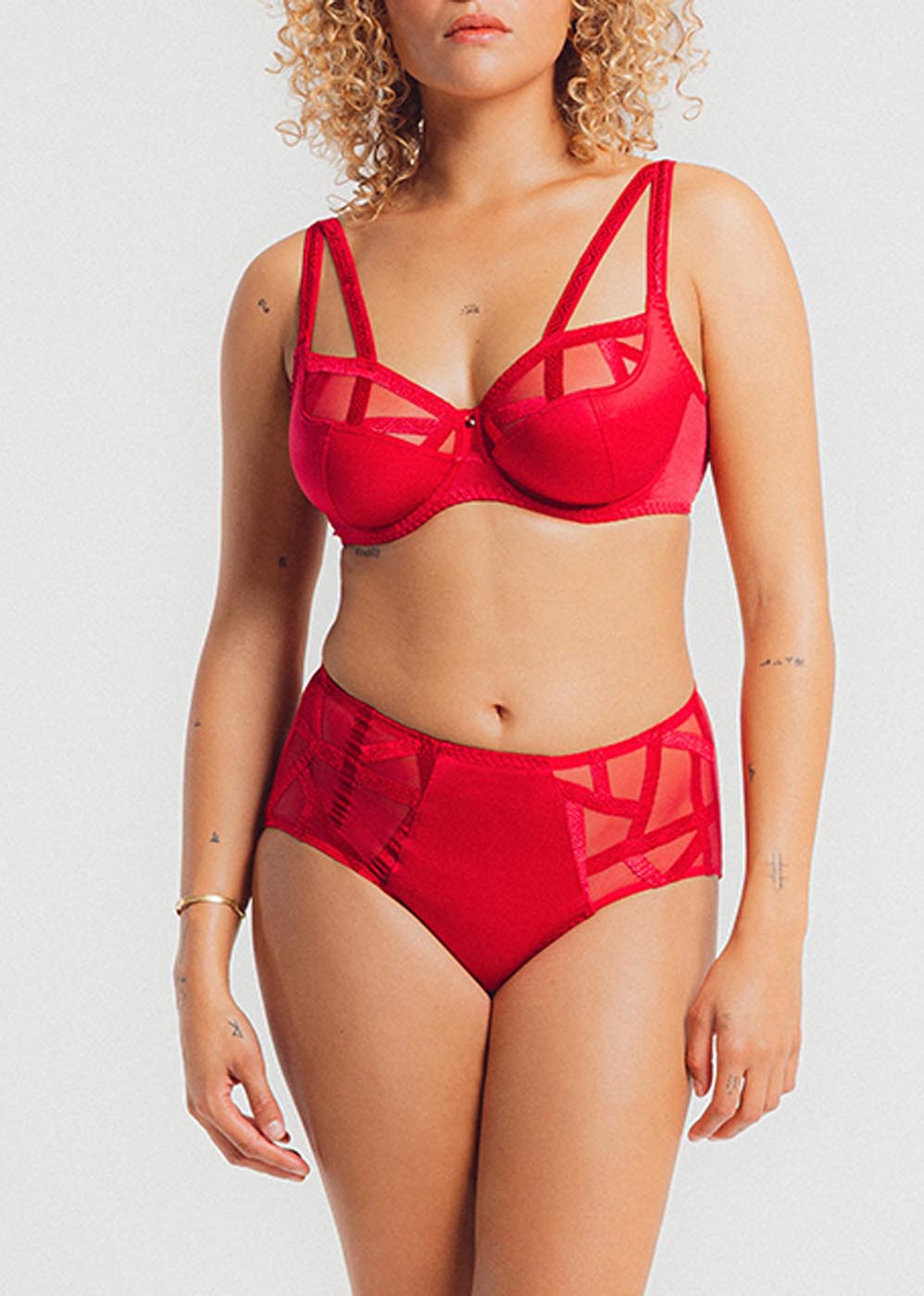 Culotte Louisa Bracq Rouge  Lvre